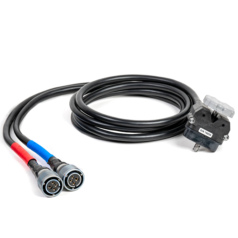 023 - Charging cable with aircraft connector (Rebling 7016-2)